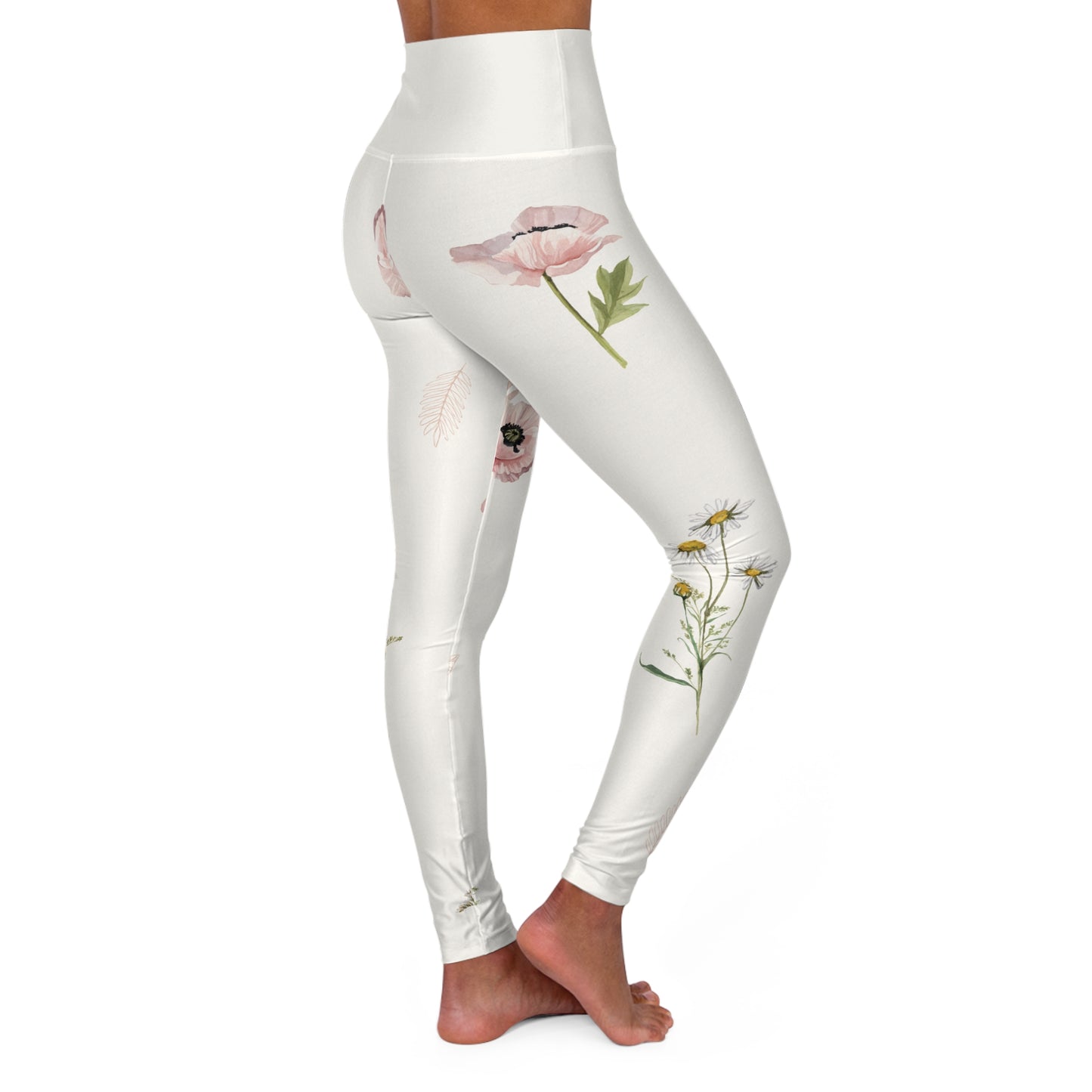 Blossom Serenity Floral Leggings