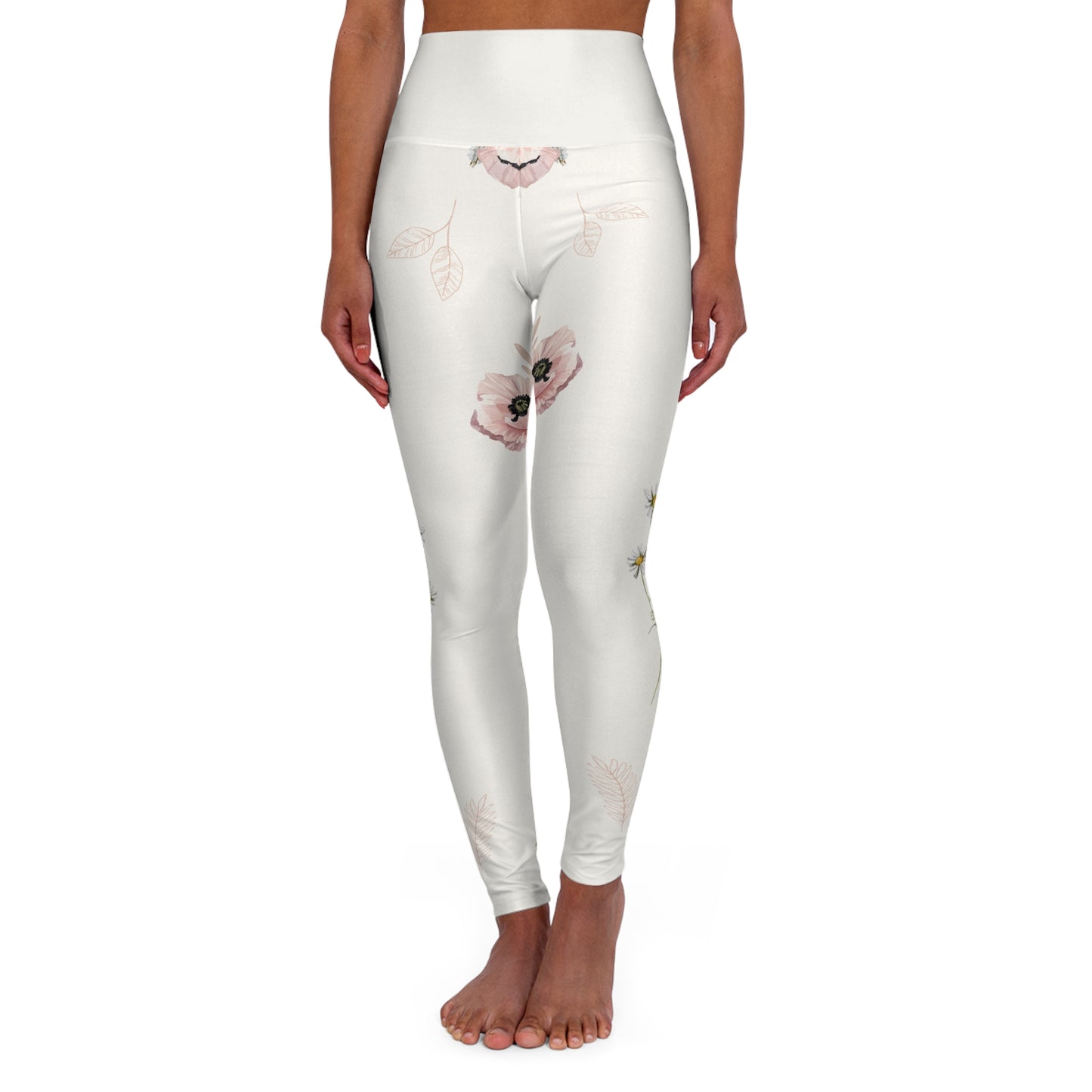 Blossom Serenity Floral Leggings