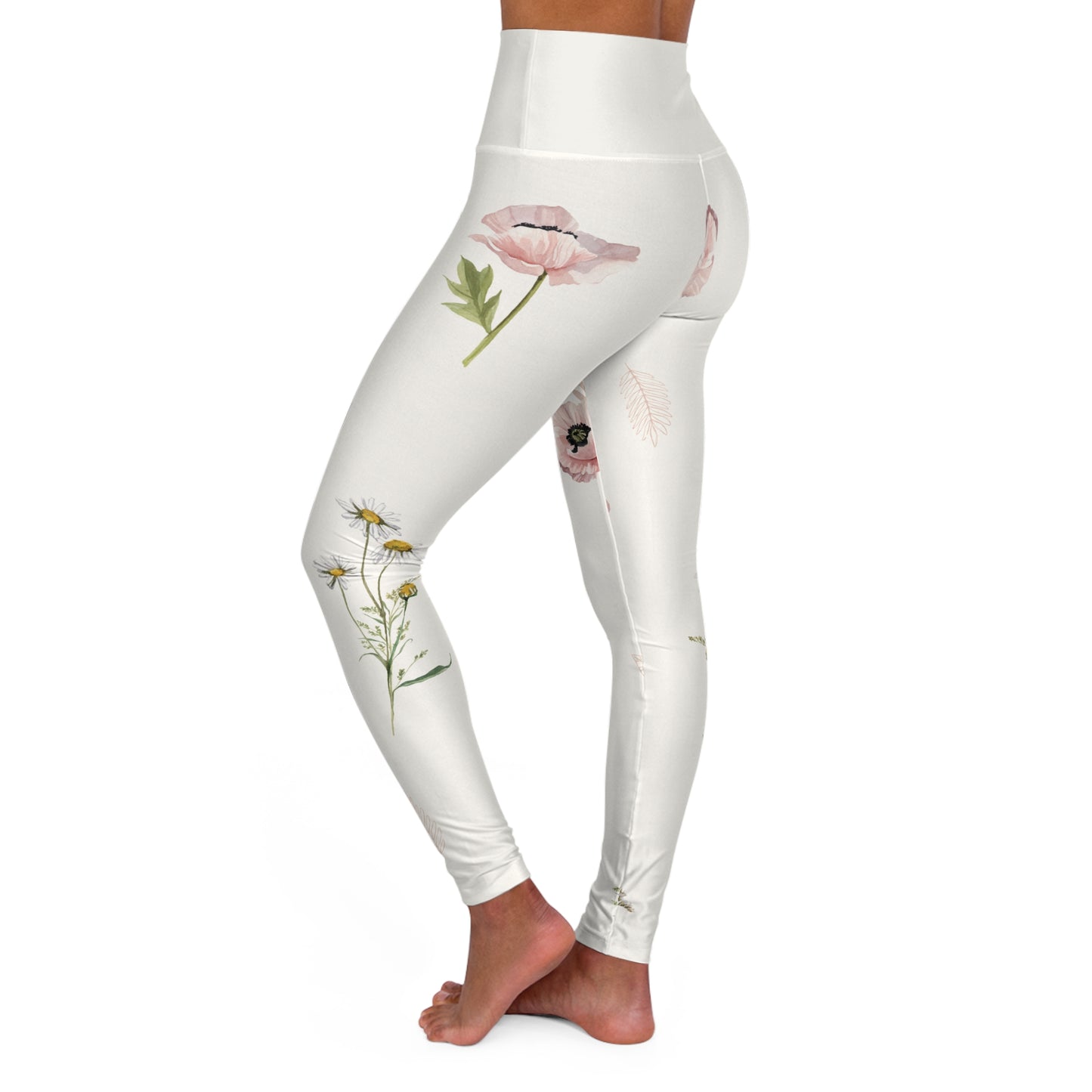 Blossom Serenity Floral Leggings