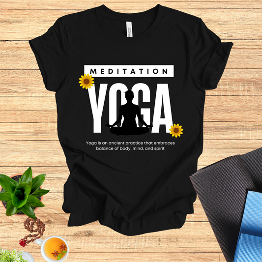 Meditation Bloom Yoga TEE